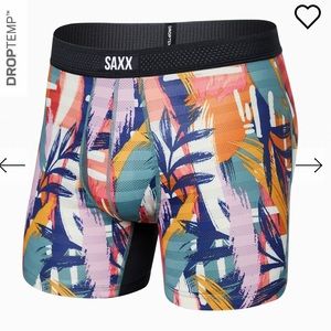 SAXX DROPTEMP COOLING MESH
Boxer Brief Underwear / Surf Safari Multi S Small